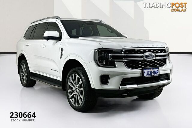 2022 FORD EVEREST PLATINUM (4X4) UB MY22 4D WAGON