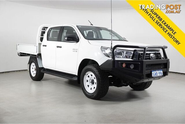 2019 TOYOTA HILUX SR (4X4) GUN126R MY19 UPGRADE DOUBLE CAB CHASSIS