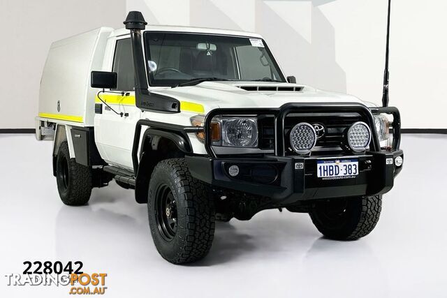 2020 TOYOTA LANDCRUISER WORKMATE (4X4) VDJ79R MY18 C/CHAS