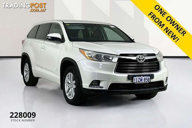 2016 TOYOTA KLUGER GX (4X2) GSU50R 4D WAGON