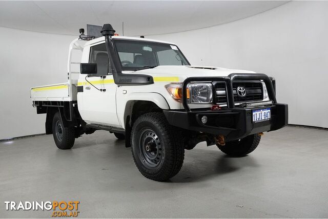 2020 TOYOTA LANDCRUISER WORKMATE (4X4) VDJ79R MY18 CAB CHASSIS