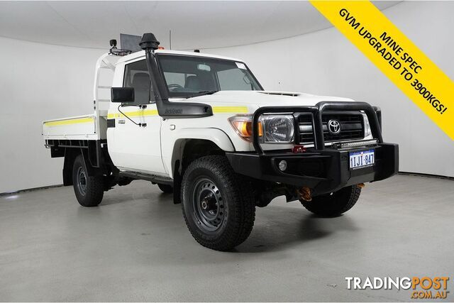 2020 TOYOTA LANDCRUISER WORKMATE (4X4) VDJ79R MY18 CAB CHASSIS