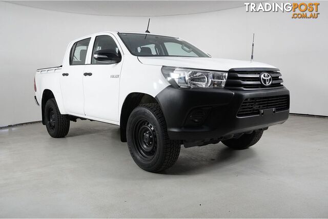 2016 TOYOTA HILUX WORKMATE (4X4) GUN125R DUAL CAB UTILITY