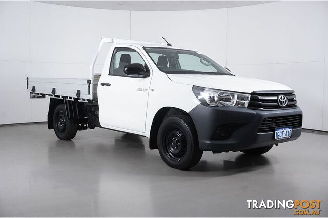 2018 TOYOTA HILUX WORKMATE TGN121R MY17 CAB CHASSIS