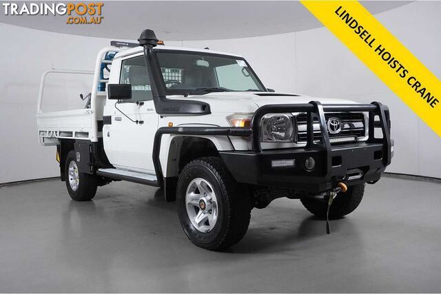 2014 TOYOTA LANDCRUISER GXL (4X4) VDJ79R MY12 UPDATE CAB CHASSIS