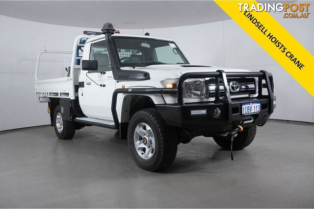 2014 TOYOTA LANDCRUISER GXL (4X4) VDJ79R MY12 UPDATE CAB CHASSIS