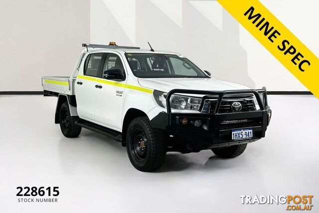 2019 TOYOTA HILUX SR (4X4) GUN126R MY19 DOUBLE C/CHAS