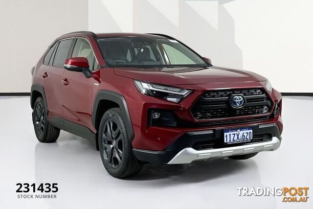 2022 TOYOTA RAV4 EDGE (AWD) HYBRID AXAH54R 5D WAGON