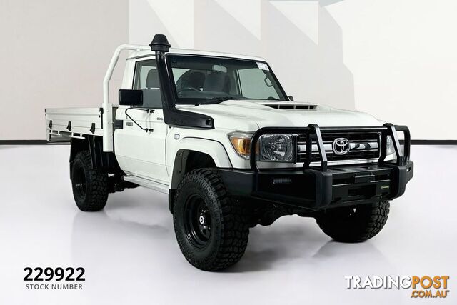 2019 TOYOTA LANDCRUISER GXL (4X4) VDJ79R C/CHAS