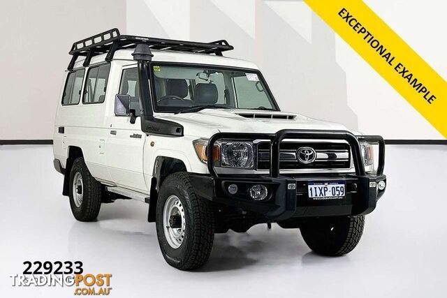 2021 TOYOTA LANDCRUISER GXL TROOP CARRIER VDJ78R 2D WAGON