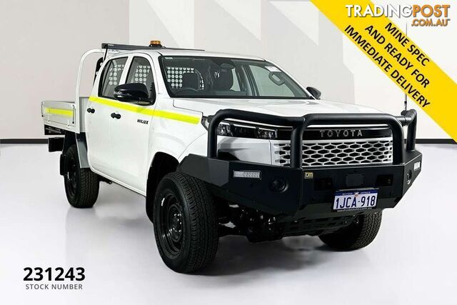 2026 TOYOTA HILUX WORKMATE (4X4) GVM UPGRADE GUN226R DOUBLE C/CHAS