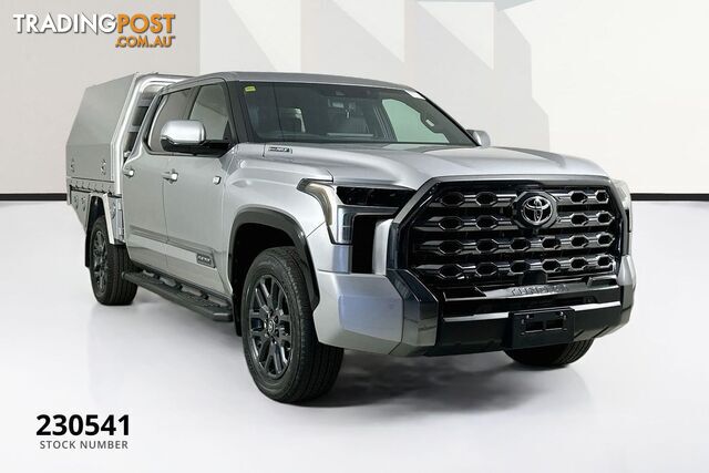2025 TOYOTA TUNDRA PLATINUM VXKH75L DUAL CAB P/UP