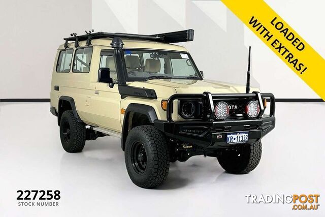 2025 TOYOTA LANDCRUISER LC78 GXL DIFF LOCKS GDJL78R TROOPCARRIER