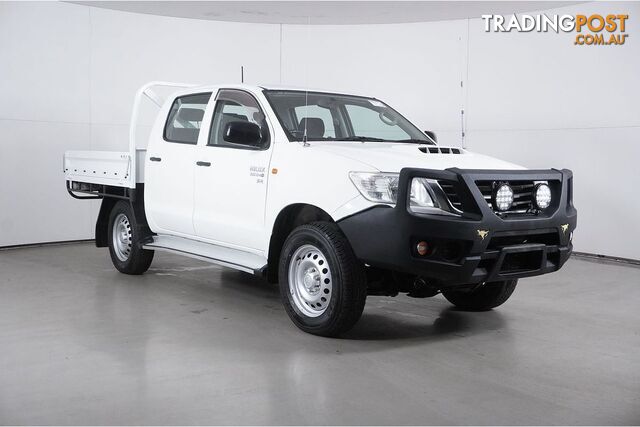 2014 TOYOTA HILUX SR (4X4) KUN26R MY14 DOUBLE CAB CHASSIS