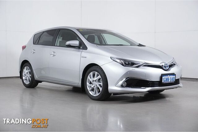 2018 TOYOTA COROLLA HYBRID ZWE186R MY16 HATCHBACK