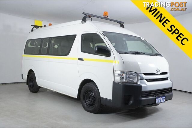 2018 TOYOTA HIACE COMMUTER KDH223R MY16 BUS