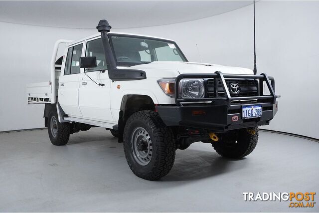 2021 TOYOTA LANDCRUISER WORKMATE VDJ79R DOUBLE CAB CHASSIS