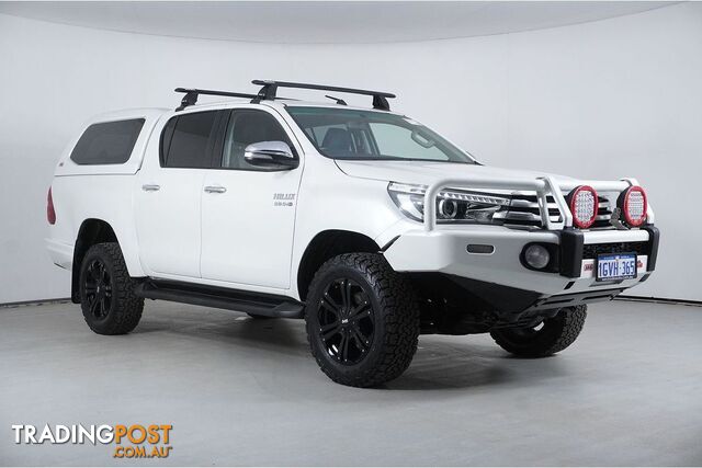 2016 TOYOTA HILUX SR5 (4X4) GUN126R DUAL CAB UTILITY