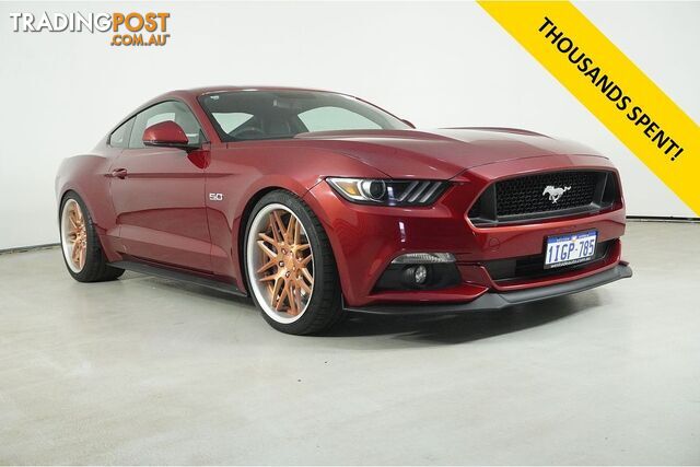 2016 FORD MUSTANG FASTBACK GT 5.0 V8 FM MY17 COUPE