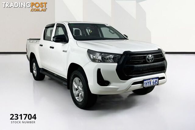 2022 TOYOTA HILUX WORKMATE (4X4) GUN125R DOUBLE CAB P/UP
