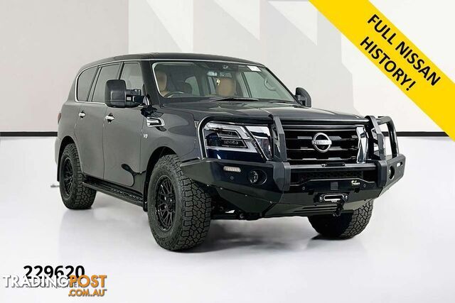 2024 NISSAN PATROL TI (4X4) Y62 SERIES 5 MY24 4D WAGON