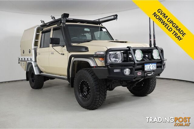 2022 TOYOTA LANDCRUISER GXL VDJ79R DOUBLE CAB CHASSIS