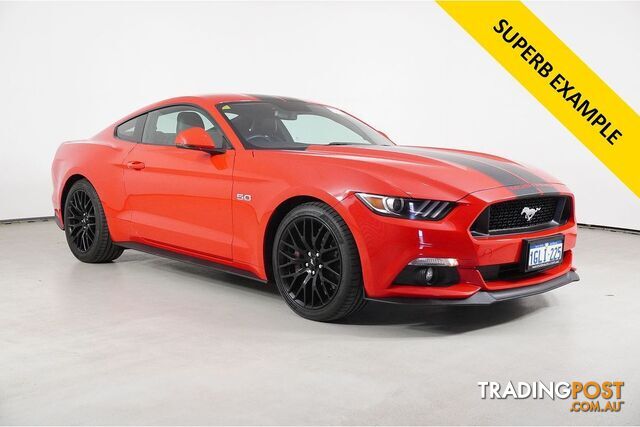 2017 FORD MUSTANG FASTBACK GT 5.0 V8 FM MY17 COUPE