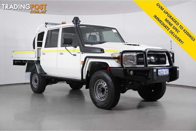 2023 TOYOTA LANDCRUISER LC79 WORKMATE VDJL79R DOUBLE CAB CHASSIS
