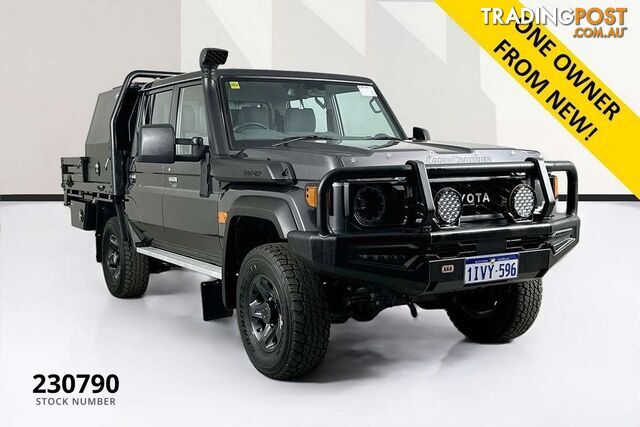 2024 TOYOTA LANDCRUISER LC79 GXL DIFF LOCKS GDJL79R DOUBLE C/CHAS