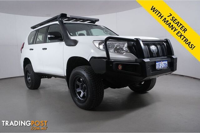 2018 TOYOTA LANDCRUISER PRADO GX 7 SEAT (4X4) GDJ150R MY18 WAGON