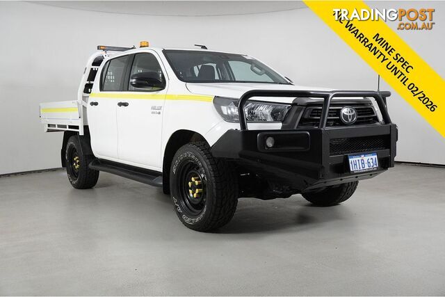 2021 TOYOTA HILUX SR (4X4) GUN126R FACELIFT DOUBLE CAB CHASSIS