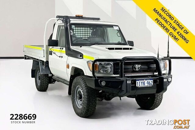 2023 TOYOTA LANDCRUISER LC79 WORKMATE VDJL79R C/CHAS