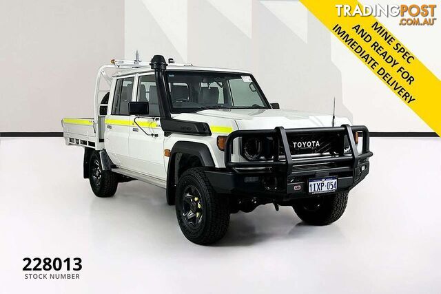 2025 TOYOTA LANDCRUISER LC79 GXL DIFF LOCKS GDJL79R DOUBLE C/CHAS