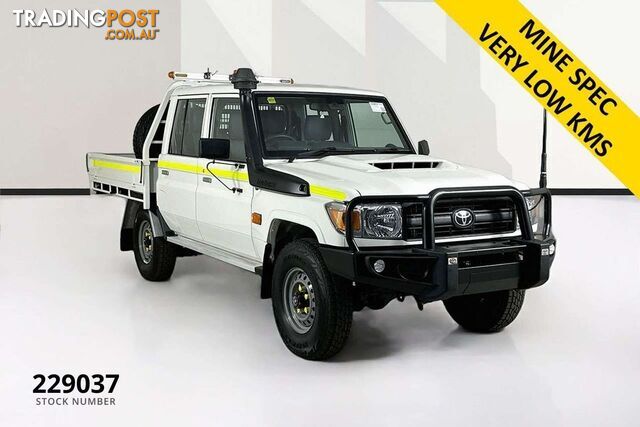 2022 TOYOTA LANDCRUISER WORKMATE VDJ79R DOUBLE C/CHAS