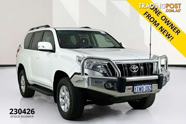 2015 TOYOTA LANDCRUISER PRADO GXL (4X4) KDJ150R MY14 4D WAGON