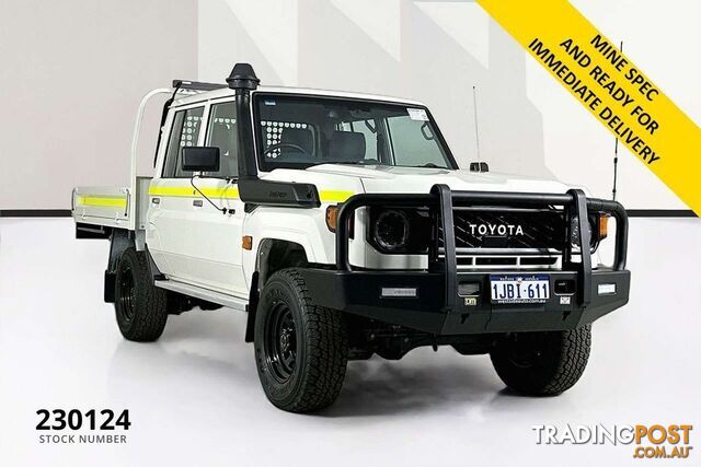 2024 TOYOTA LANDCRUISER LC79 WORKMATE GDJL79R DOUBLE C/CHAS