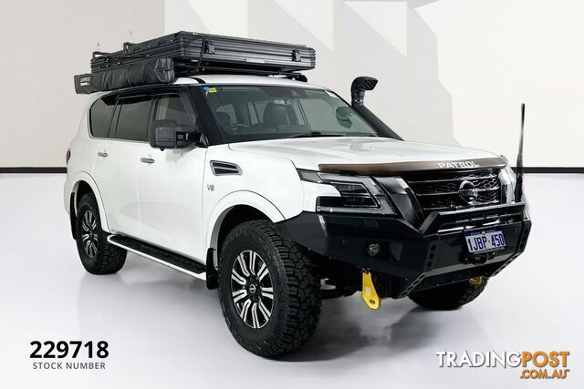 2020 NISSAN PATROL TI (4X4) Y62 SERIES 5 MY20 4D WAGON