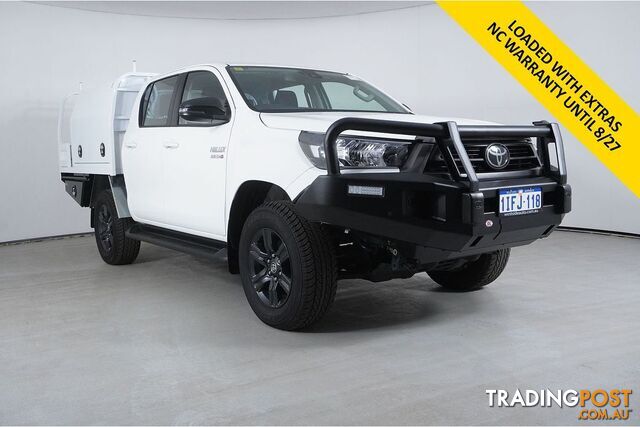 2022 TOYOTA HILUX SR (4X4) GUN126R DOUBLE CAB CHASSIS