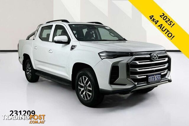 2025 LDV T60 MAX PRO (4X4) SK8C MY25 DOUBLE CAB UTILITY