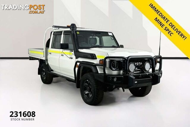 2024 TOYOTA LANDCRUISER LC79 GXL GDJL79R DOUBLE C/CHAS