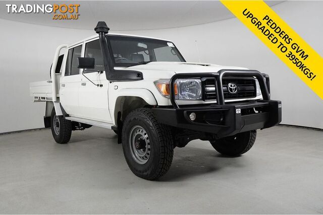 2020 TOYOTA LANDCRUISER WORKMATE (4X4) VDJ79R MY18 DOUBLE CAB CHASSIS