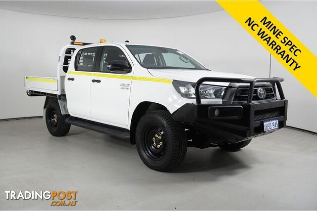 2022 TOYOTA HILUX SR (4X4) STEEL WHEELS GUN126R DOUBLE CAB CHASSIS