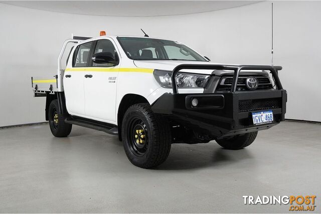 2020 TOYOTA HILUX SR (4X4) GUN126R MY19 UPGRADE DOUBLE CAB CHASSIS