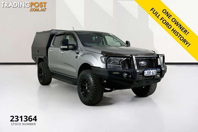 2021 FORD RANGER XLT PX MKIII DOUBLE C/CHAS