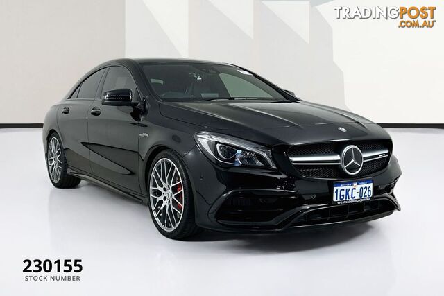 2017 MERCEDES-BENZ CLA 45 4MATIC 117 MY17 4D COUPE