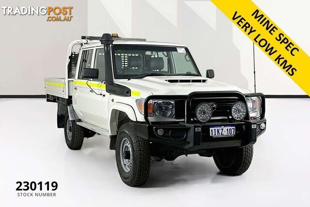 2022 TOYOTA LANDCRUISER WORKMATE VDJ79R DOUBLE C/CHAS