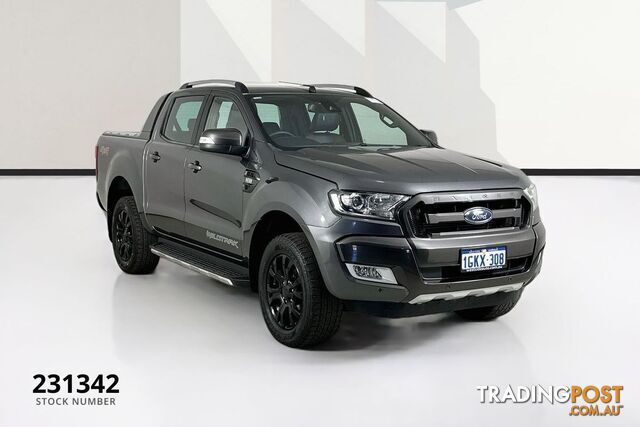 2017 FORD RANGER WILDTRAK 3.2 (4X4) PX MKII MY18 DUAL CAB P/UP