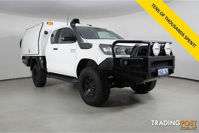 2020 TOYOTA HILUX SR (4X4) GUN126R FACELIFT X CAB CAB CHASSIS