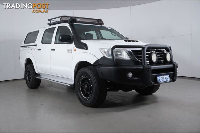 2012 TOYOTA HILUX SR (4X4) KUN26R MY12 DUAL CAB PICK-UP