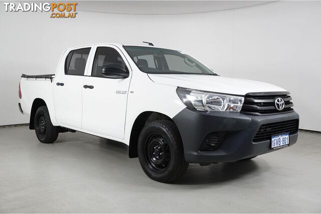 2019 TOYOTA HILUX WORKMATE TGN121R MY19 DOUBLE CAB PICK UP